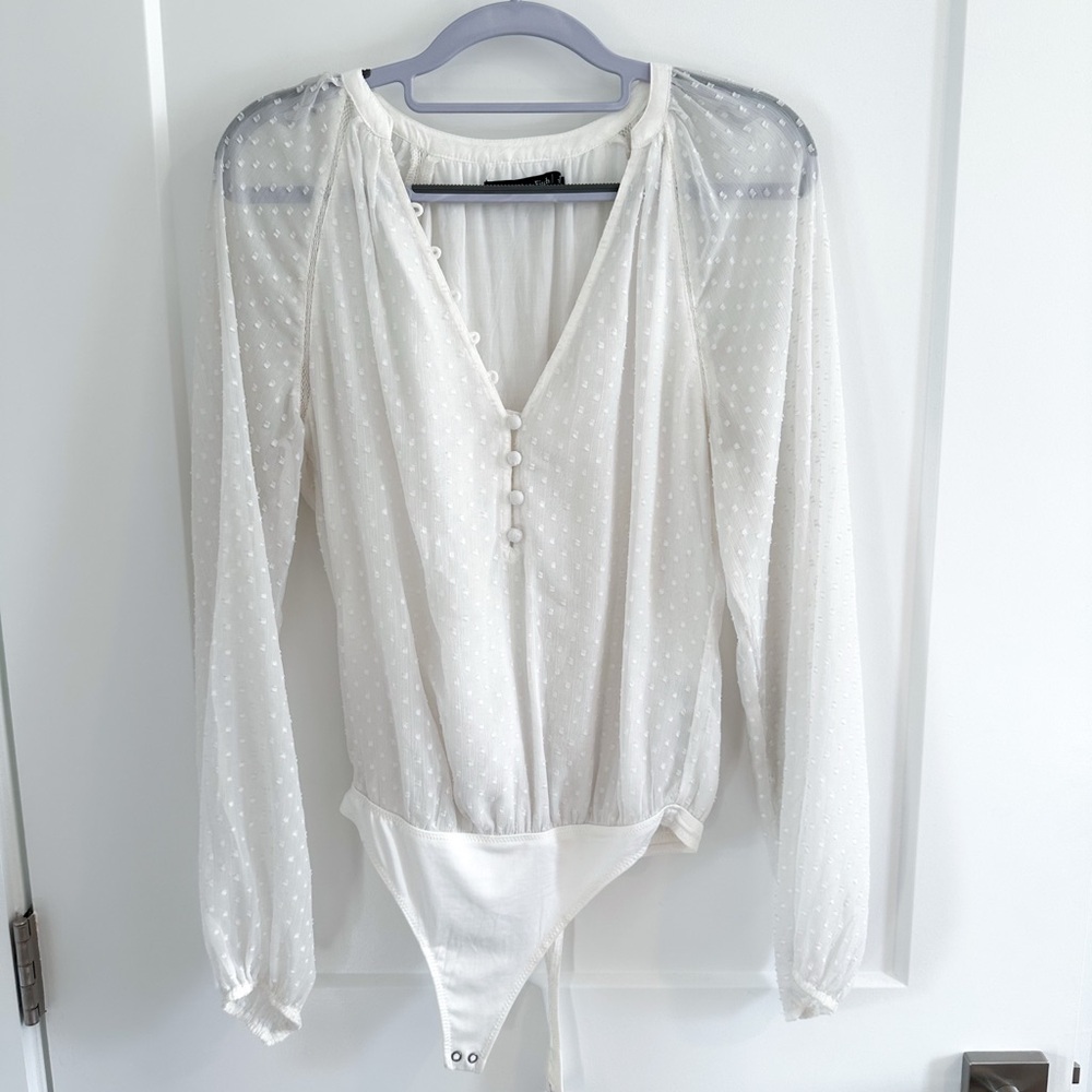 Abercrombie & Fitch Sheer Bodysuit